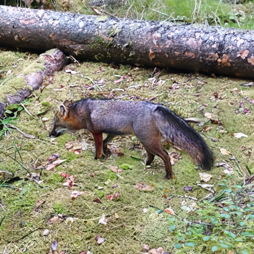 Red Fox touched up from video still 2